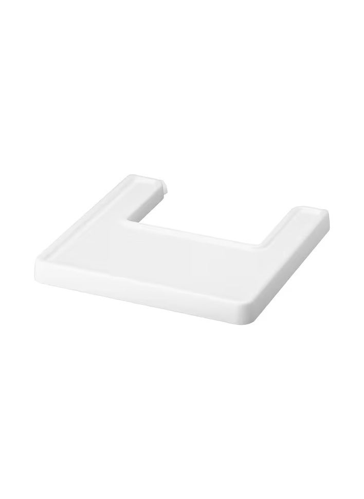 Highchair tray, white