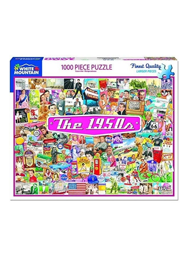 1000-Piece The 1950s Jigsaw Puzzles Set