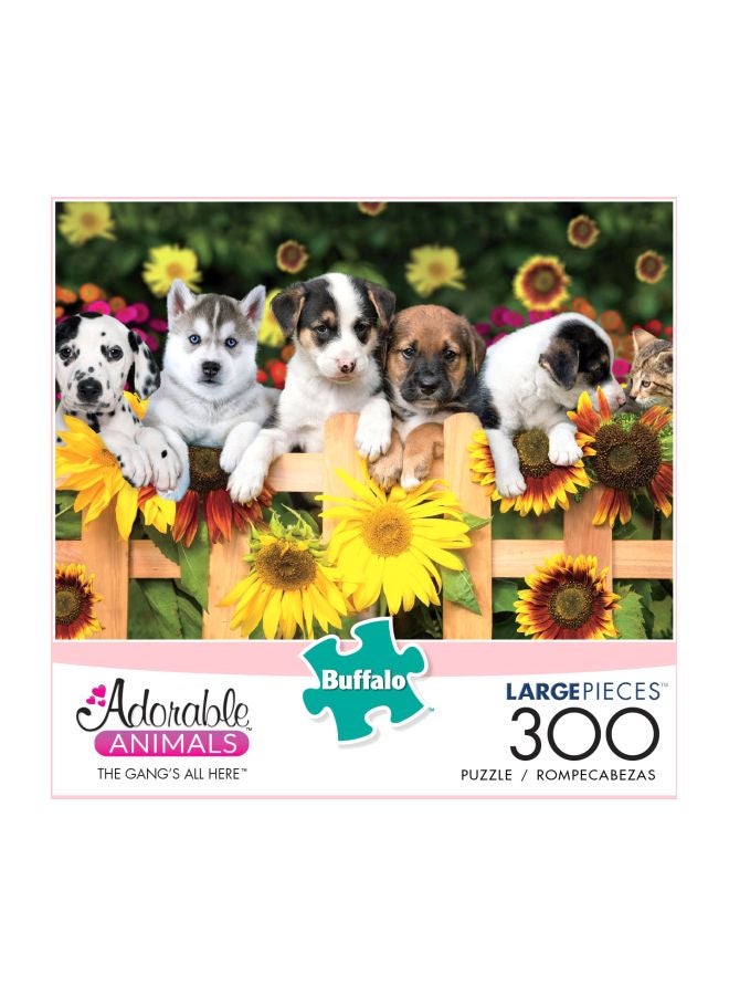 300-Piece Adorable Animals The Gang's All Here Jigsaw Puzzles 2705