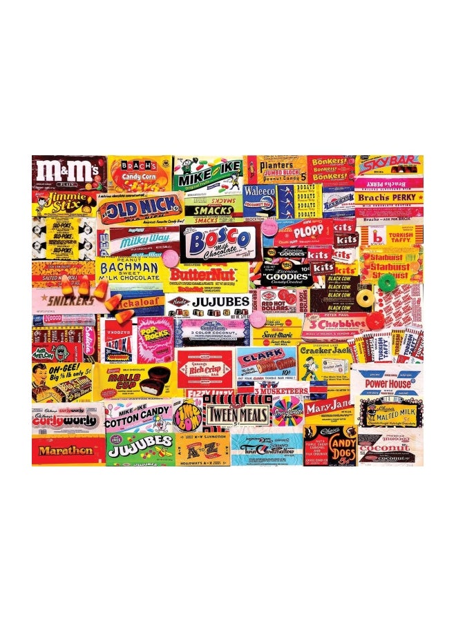 1000-Piece Candy Wrappers Jigsaw Puzzles 862