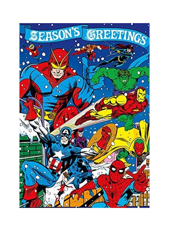 500-Piece Seasons Greetings Jigsaw Puzzle Set 21.inch