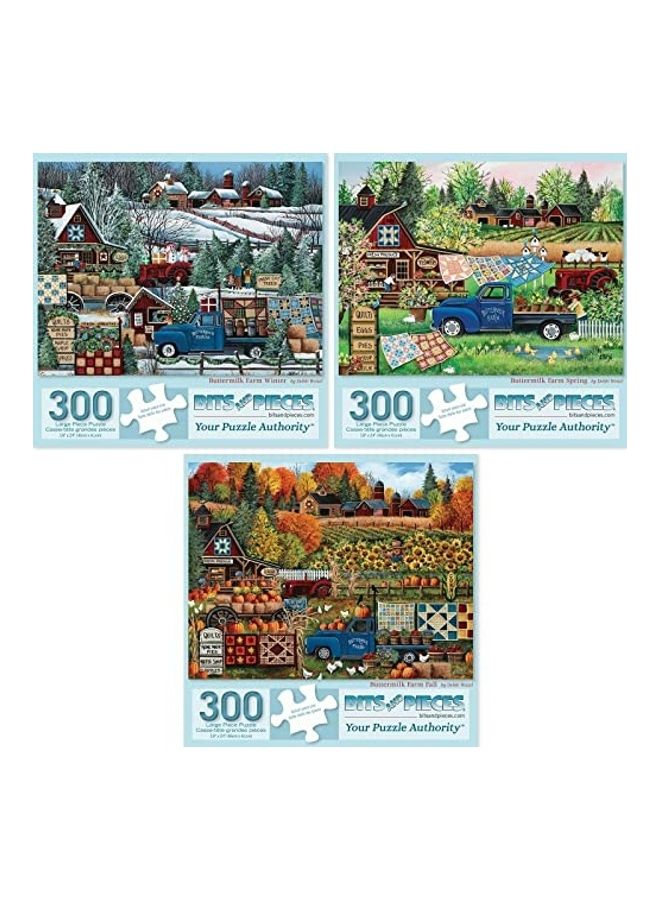 Pack Of 3 300-Piece Your Authority Jigsaw Puzzle