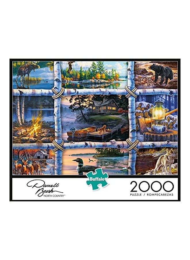 2000-Piece Darrell Bush North Country Jigsaw Puzzle Set