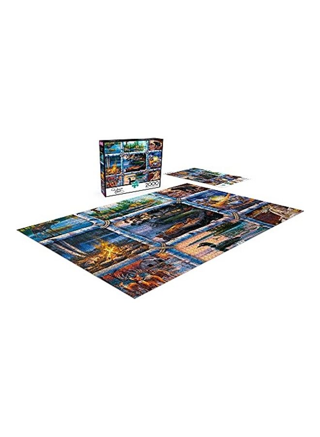 2000-Piece Darrell Bush North Country Jigsaw Puzzle Set