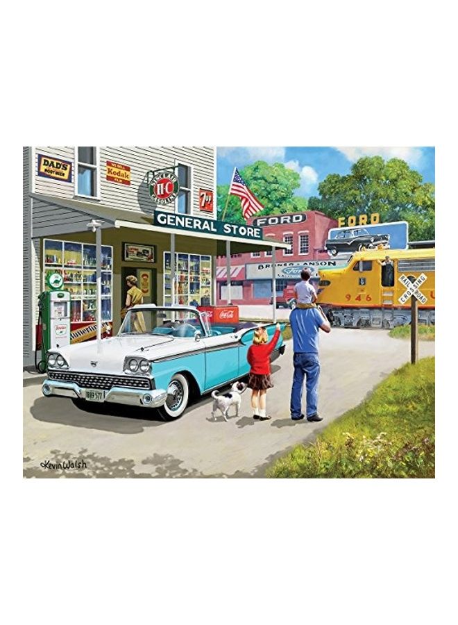 1000-Piece American Classic Jigsaw Puzzle Set