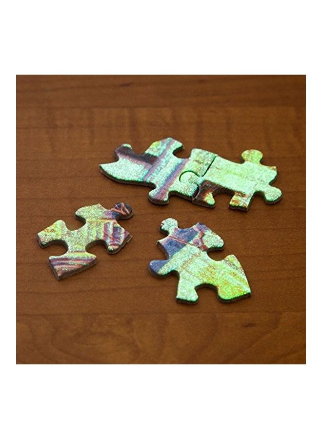 500-Piece Glow In The Dark Jigsaw Puzzle Set