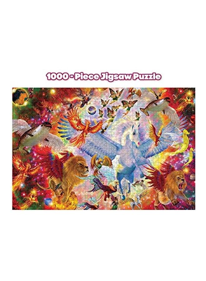 1000-Piece Mythical Menagerie Jigsaw Puzzle Set