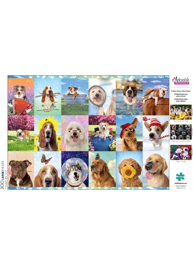 Buffalo Games - It's a Ruff Life - 300 Large Piece Jigsaw Puzzle