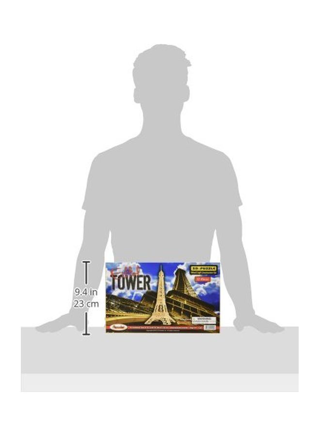 52-Piece Eiffel Tower 3D Puzzle Set 1418