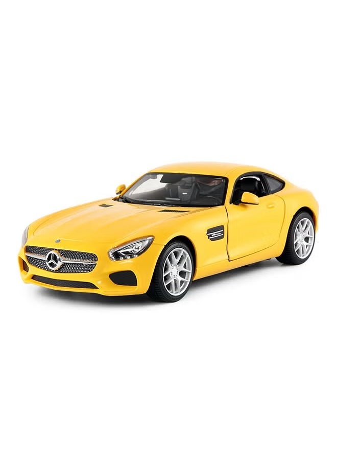 R/C 1:36 Mercedes-AMG GT vehicle model yellow