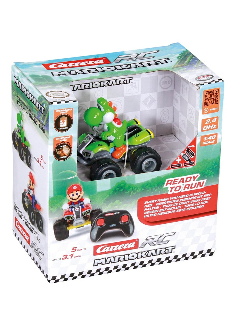 Carrera RC Mario Kart 1:40 Scale - Yoshi Quad