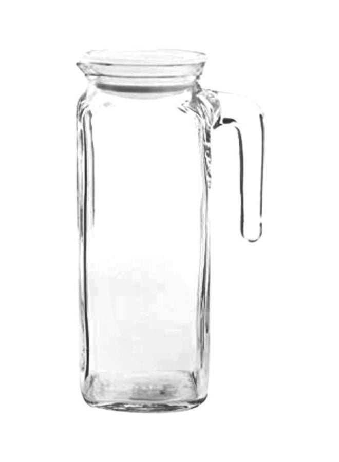 Glass Jug With Lid Clear