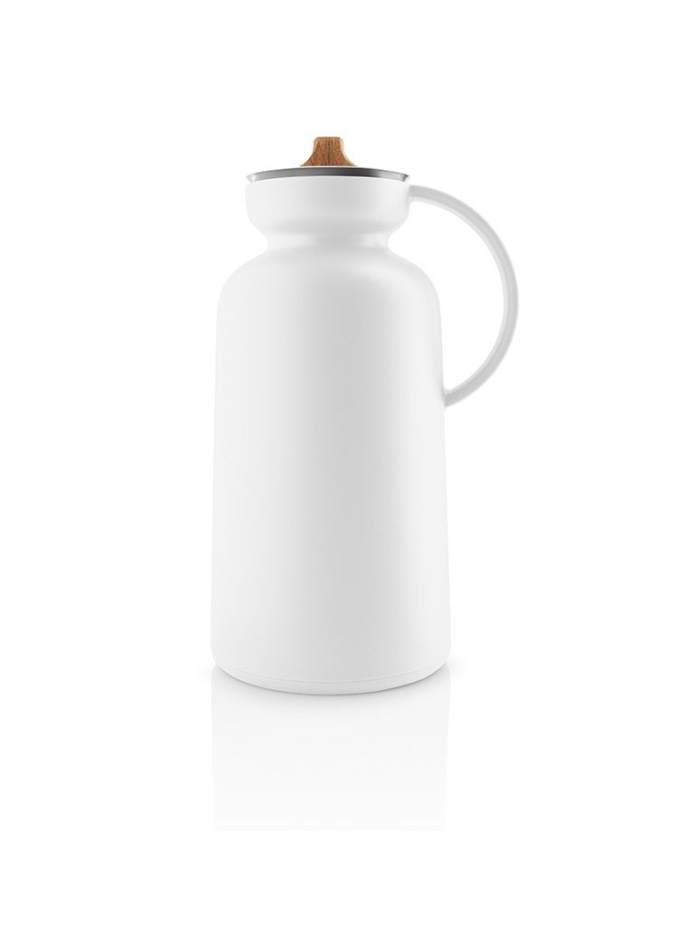 EVA SOLO VACUUM JUG ST STEEL SILHOUETTE MATT WHITE