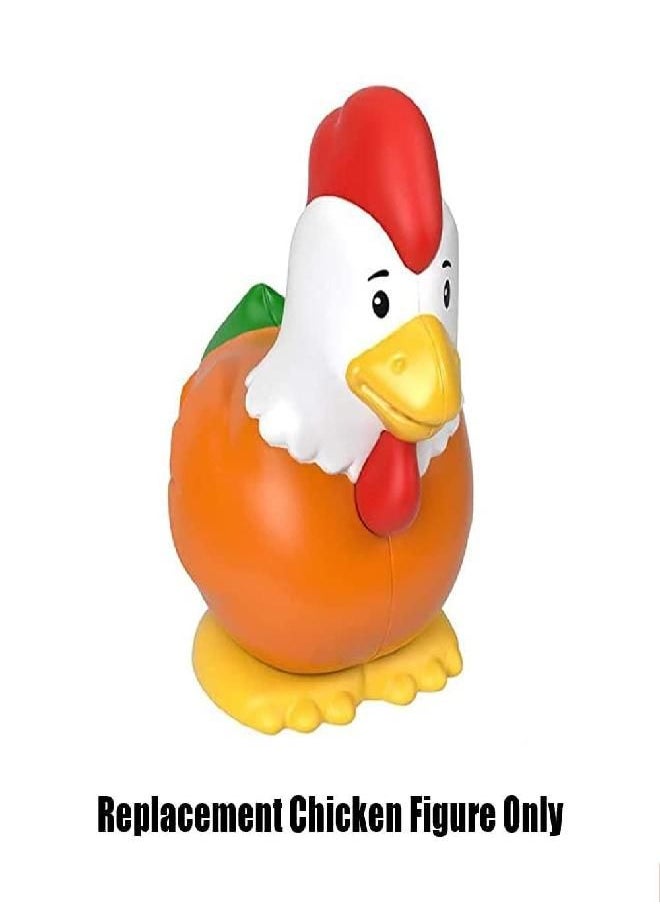 Replacement Part for Fisher-Price Little People Farmer & Animals Figure Pack - GNM36 ~ Replacement Chicken Toy