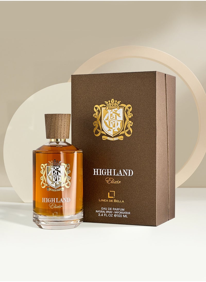 Highland Elixir EDP Best Oud Fragrance 100ML For Men