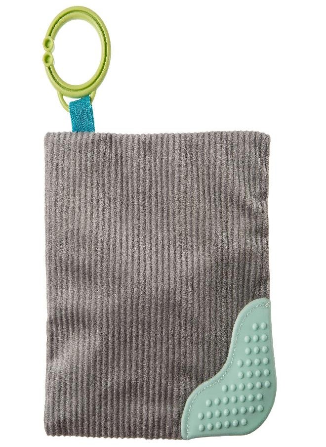 Mary Meyer Crinkle Teether Toy with Baby Paper and Squeaker, 6 x 6-Inches, Rocky Chicken