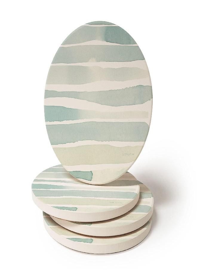 Shell Rummel CoasterStone Watercolor Brushstrokes Coasters