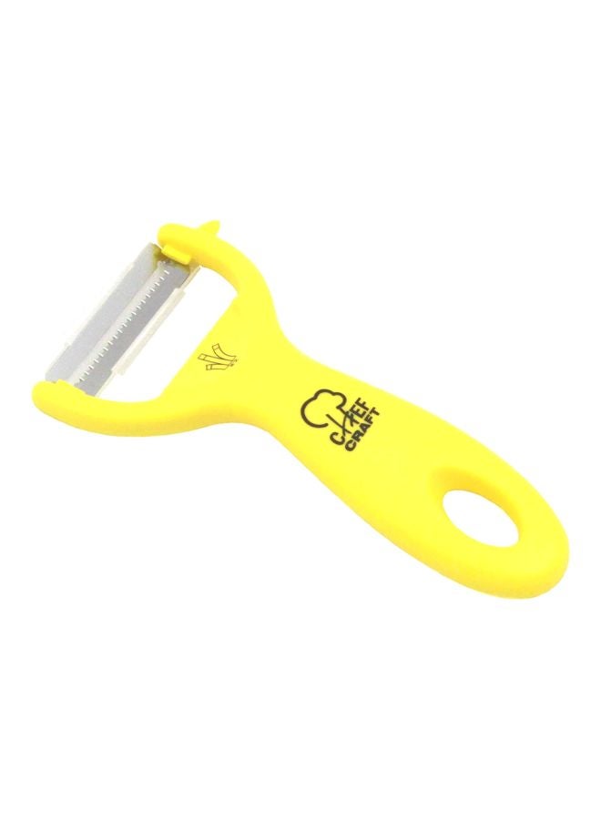 Stainless Steel Peeler Yellow/Silver 5.5inch