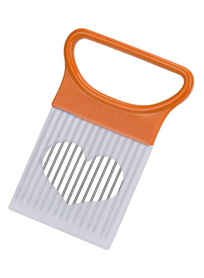 Kitchen Gadget Slicer Orange/White 4.5 x 4.3 x 0.4inch