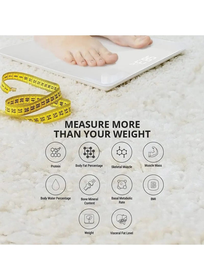 Balance Digital Weighing Scale with 3 Months Personal Coaching |Complete Digital Body Composition Monitor Including BMI, Skeletal Muscle, Protein, Fat and Other Key Body Composition