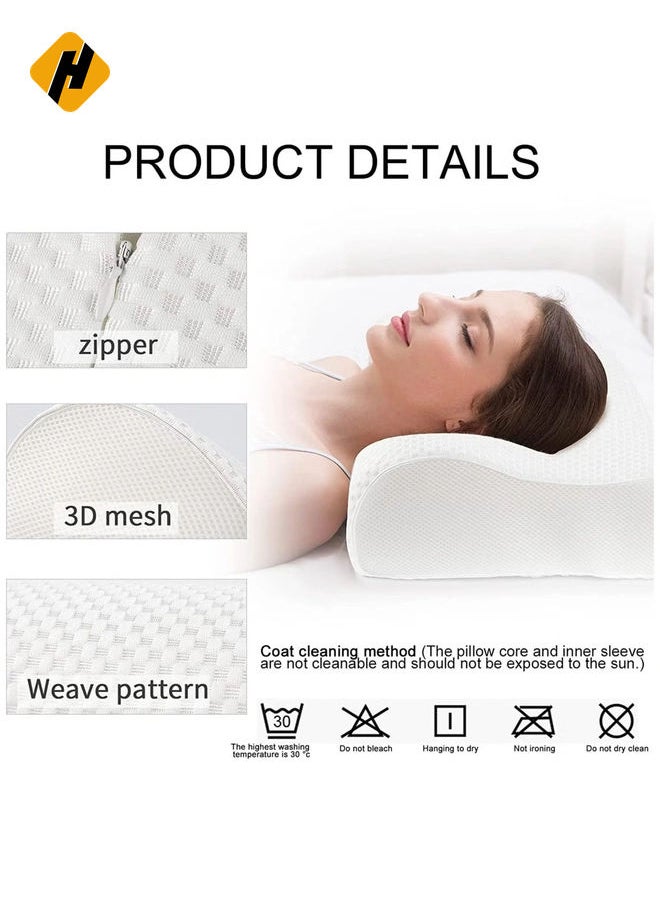 Memory Foam Pillow (23.6