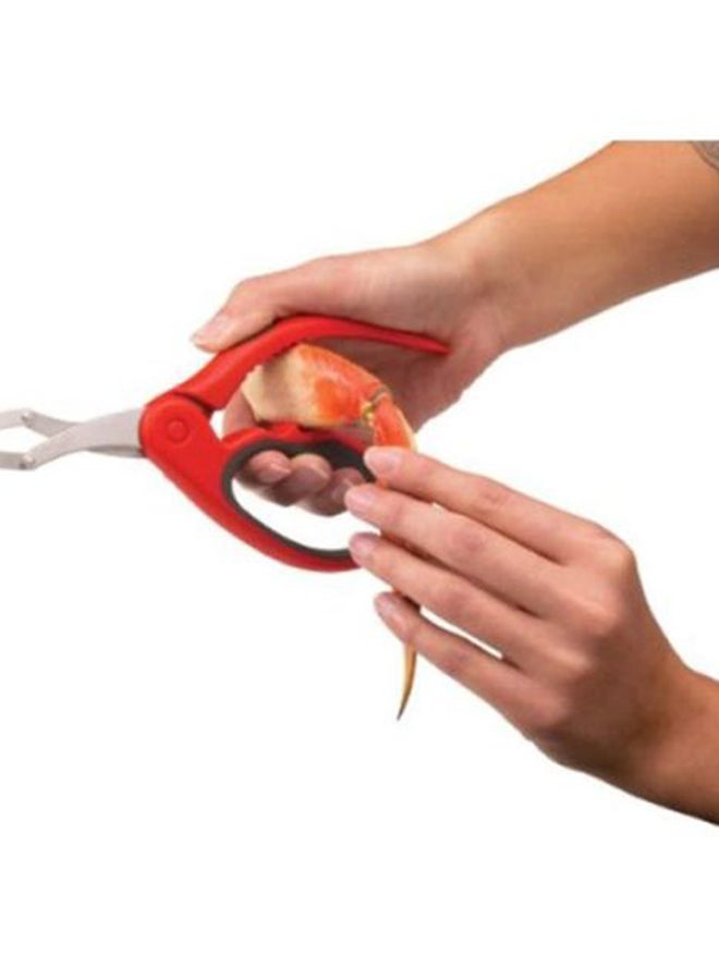 Crab Slitter And Cracker Red/Black/Silver 21.59x1.91x10.16cm