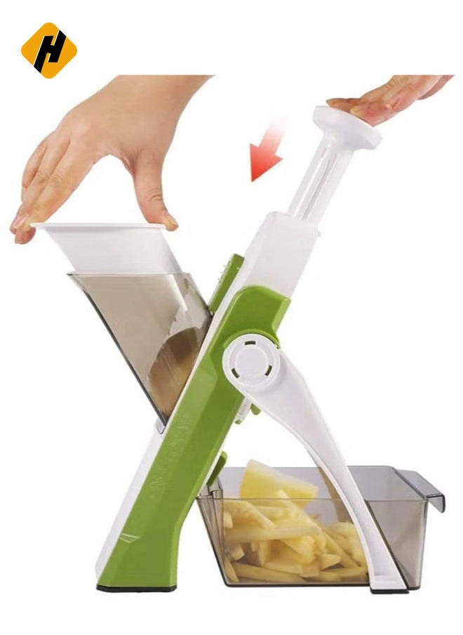 Vegetable Cutter Mandoline Slicer,Once For All.Food Chopper,Dicer Fruit,French Fry Julinner