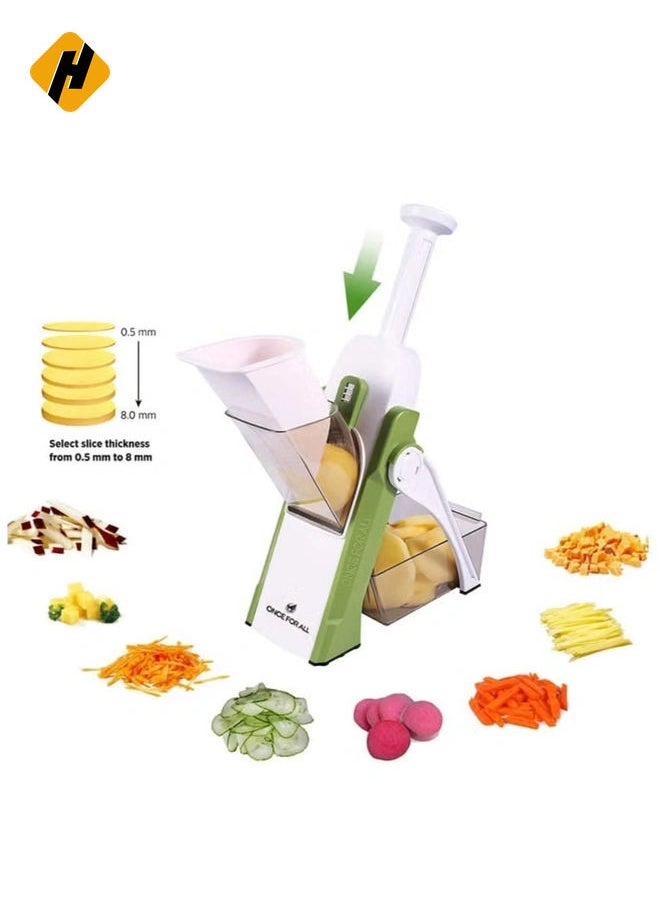 Vegetable Cutter Mandoline Slicer,Once For All.Food Chopper,Dicer Fruit,French Fry Julinner