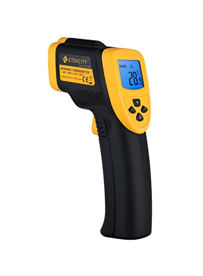 800 Digital Infrared Thermometer Black/Yellow