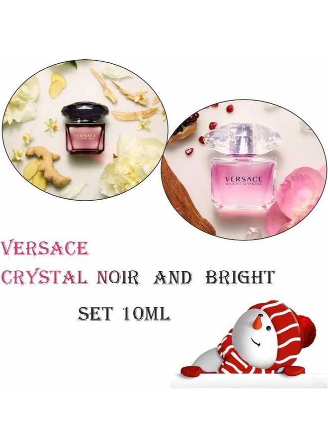 Crystal Noir And Bright Edt Set 10ml