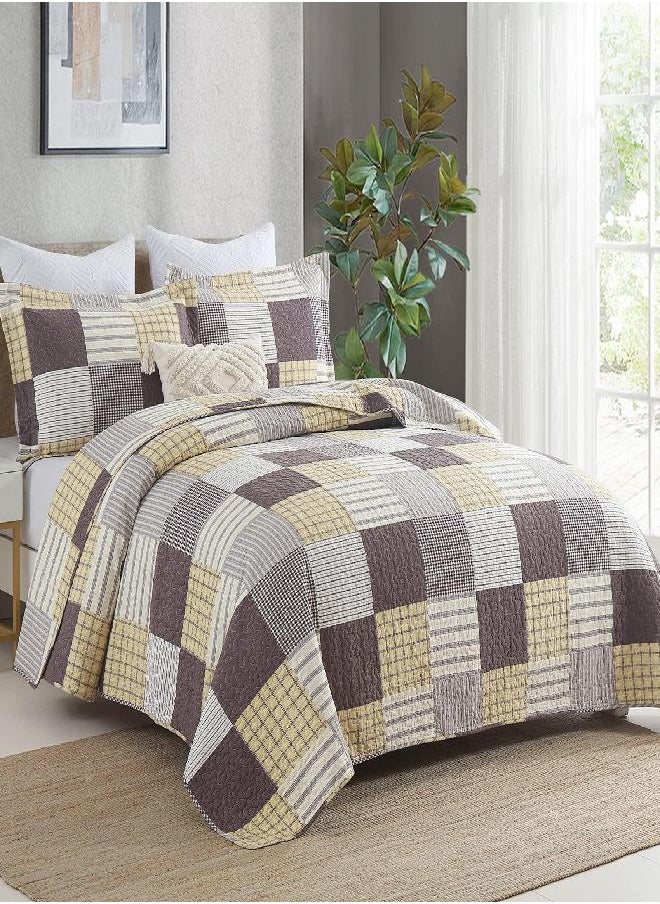 Clara Clark Superior Bed Sheet Set - Double Brushed Microfiber 4-Piece Bed Set - Deep Pocket Fitted Sheet - Cal-King - Chocolate Brown