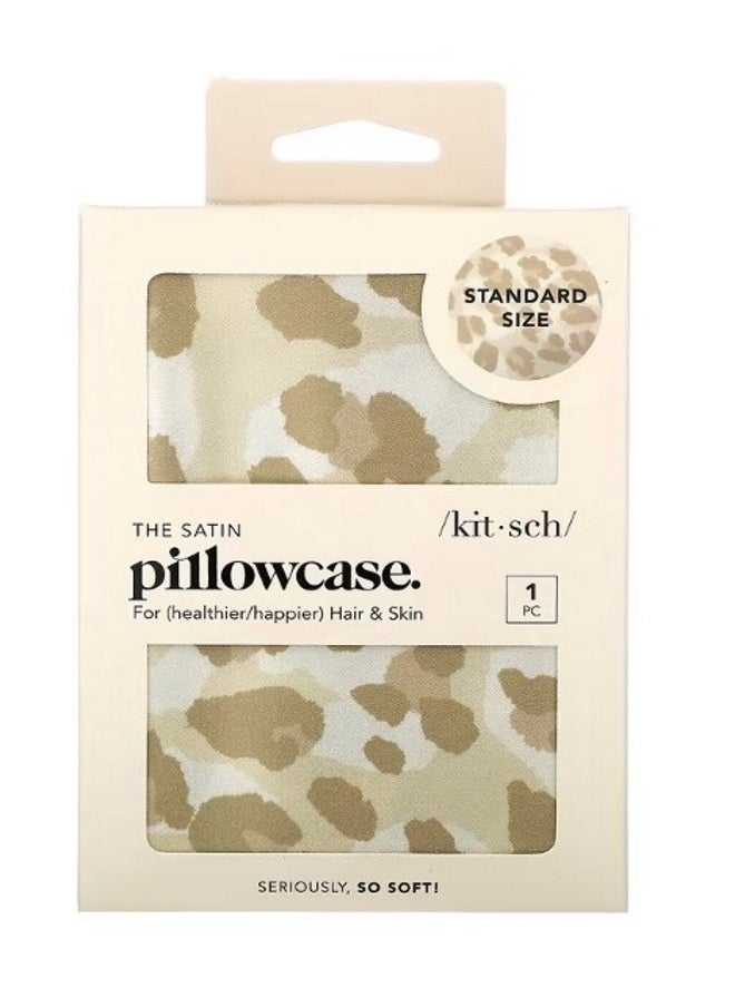 The Satin Pillowcase Standard Size Leopard 1 Pillowcase