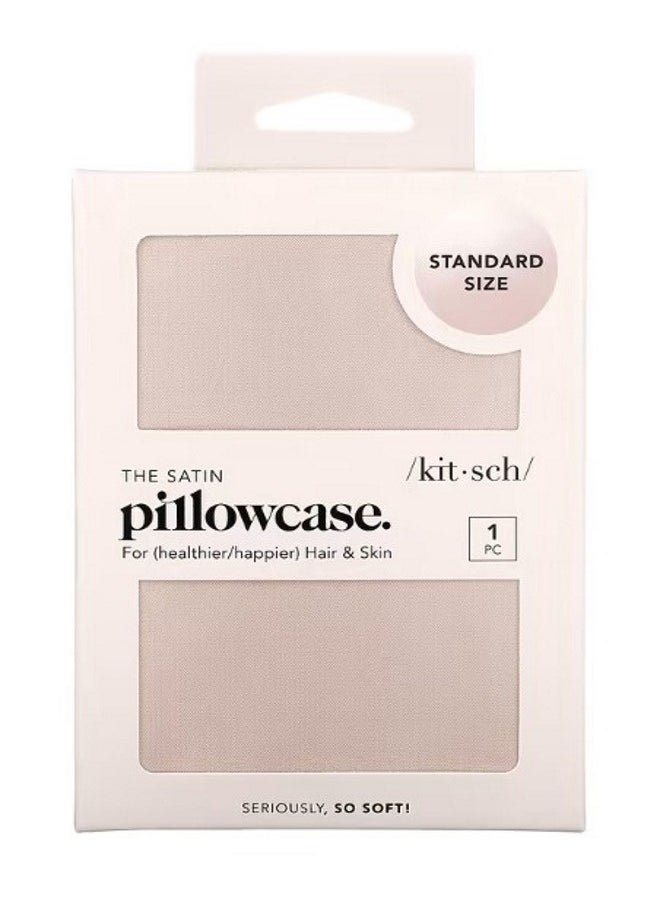 The Satin Pillowcase Standard Size Blush 1 Piece