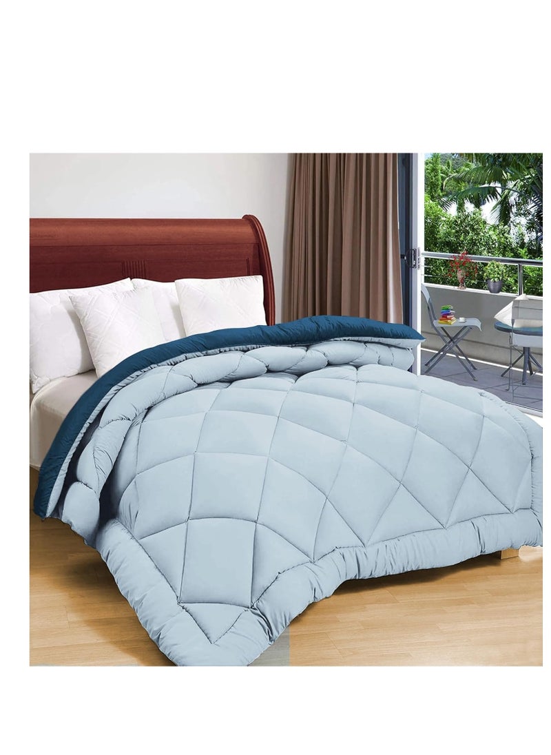 BSB HOME Microfibre All Season/AC/Summer Solid Reversible Double Bed Comforter Blanket