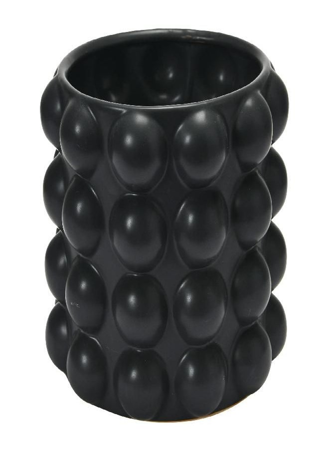 Creative Co-Op Stoneware Planter with Raised Dots