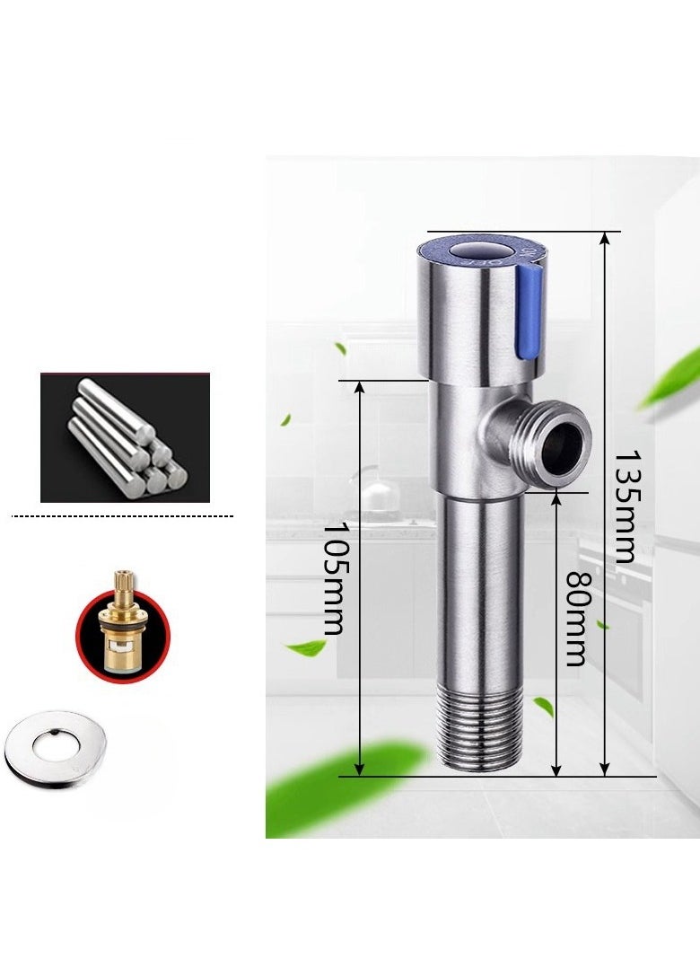 Household One In Two Out Three Way Four Point Valve Stop Water Valve Triangle Valve