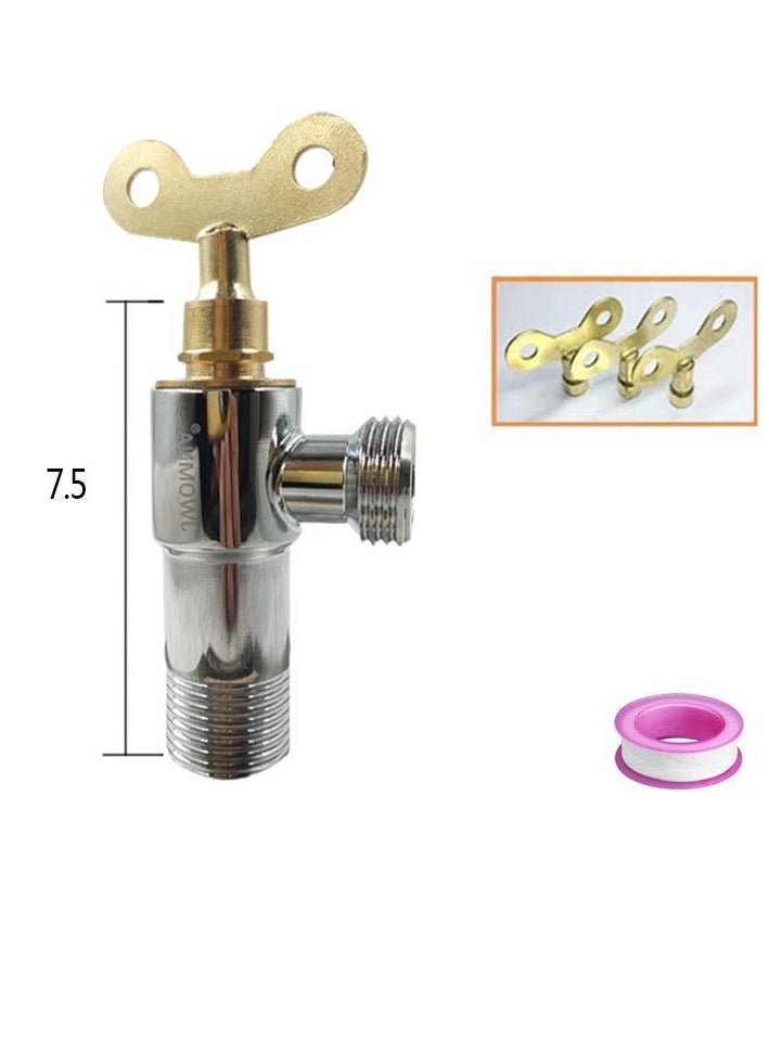 Copper Strip Lock key Triangle Valve