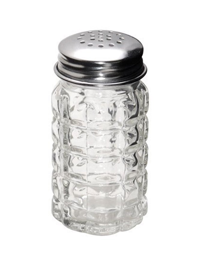 2-Piece  Salt And Pepper Shakers Set Clear