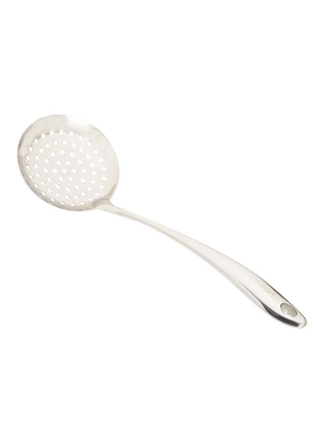 Stainless Steel Skimmer Silver 16.2x4.8x2.2inch