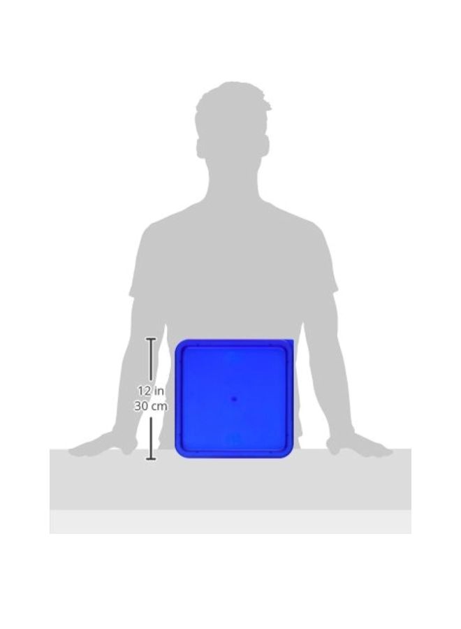 Replacement Square Lid For Storage Containers Blue 11.4x11.4x0.5inch