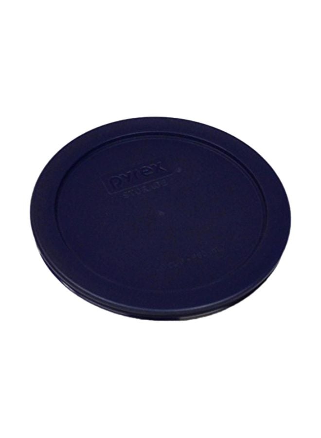 4-Piece Round Plastic Cover Navy Blue 5.75inch