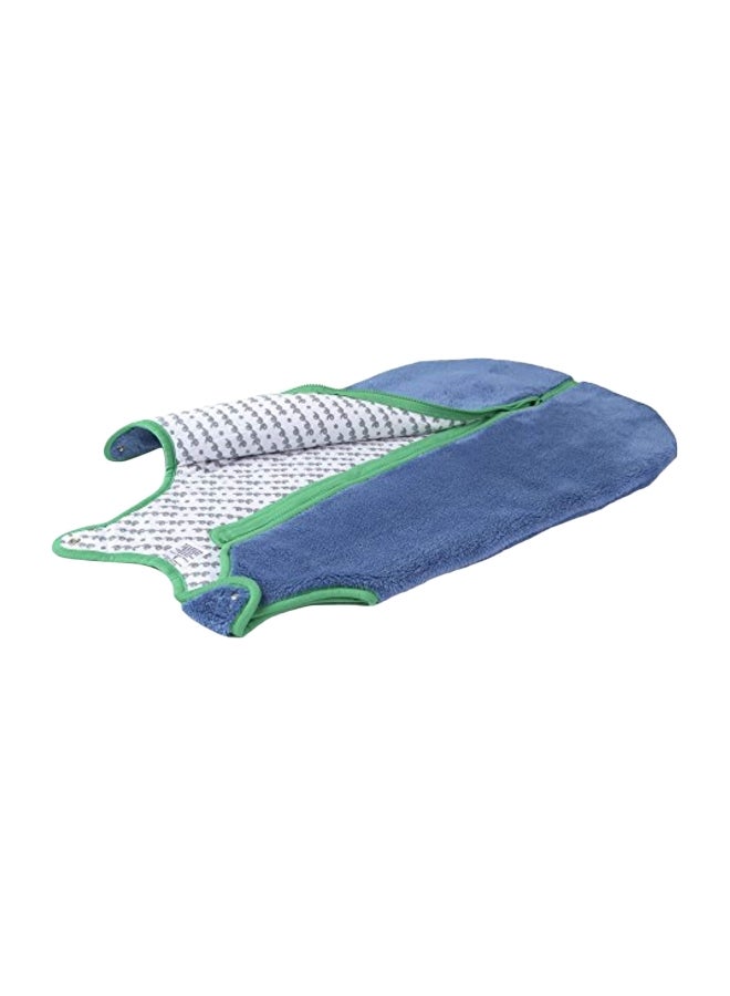 Nest Teddy Sleeping Bag Cotton Blue /green 26.7x8.1x29cm