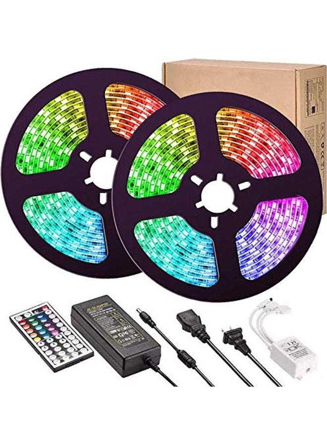 LED Strip Light With Remote Controller Multicolour 1.60kg