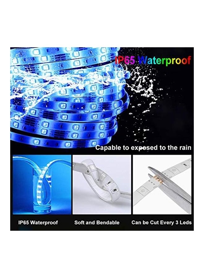 LED Strip Light With Remote Controller Multicolour 1.60kg