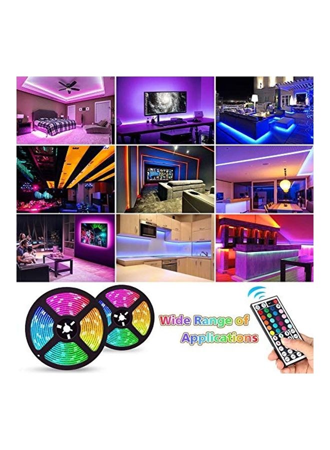 LED Strip Light With Remote Controller Multicolour 1.60kg