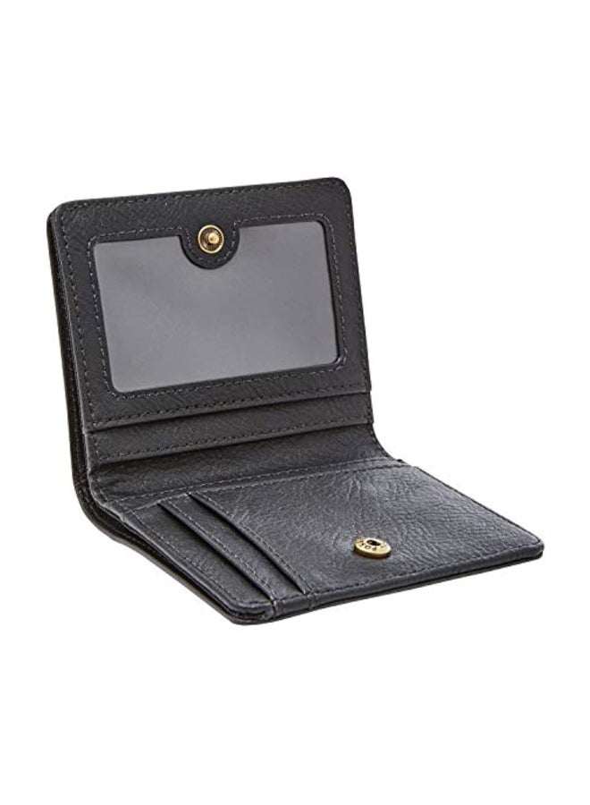 Logan Polyester Wallet Black