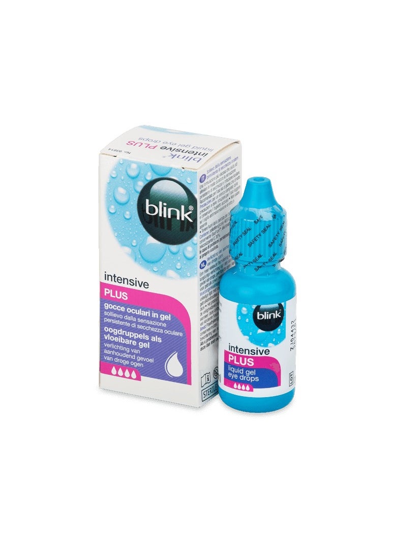 Blink intensive Plus Gel eye drops