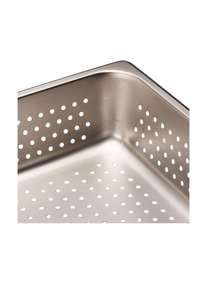 Stainless Steel Bakeware Pan Silver 4inch