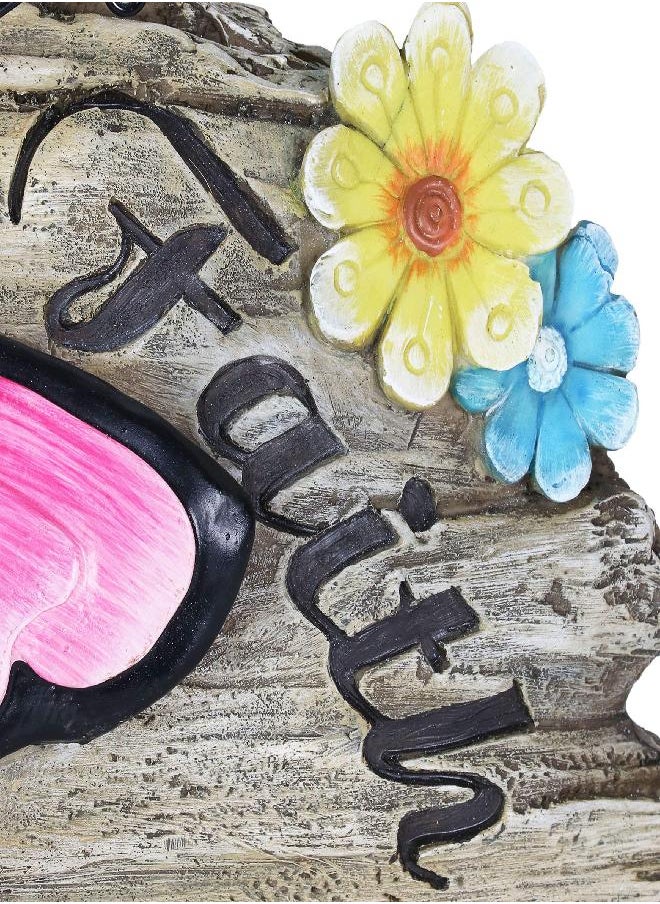 Exhart “Faith” Butterfly Garden Statue, Durable Resin, Inspirational Gifts, Cute Décor, 11” x 3”x 8”