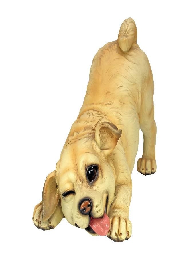 Design Toscano QM14003 Lover Boy Puppy Dog Statue,full color